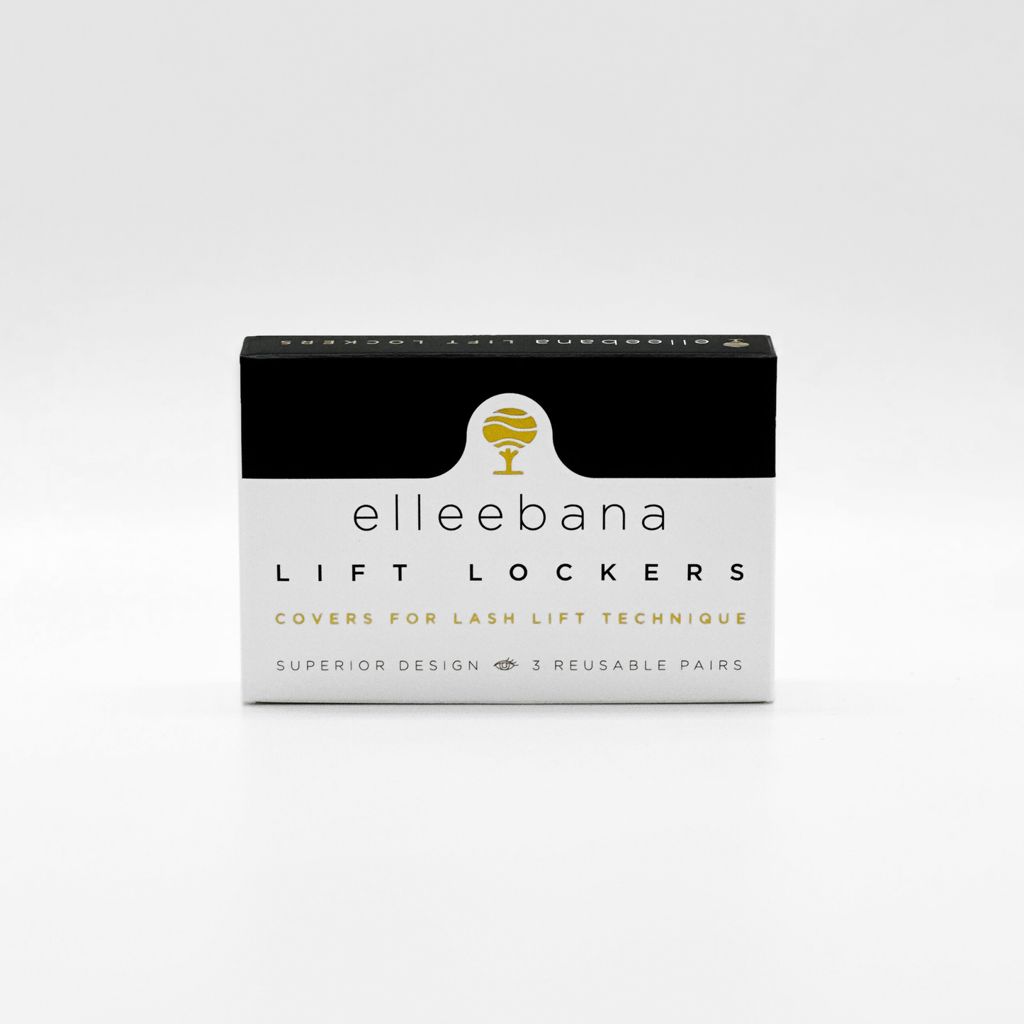 Elleebana Lift Lockers reusable covers for lash lift technique with 3 pairs included