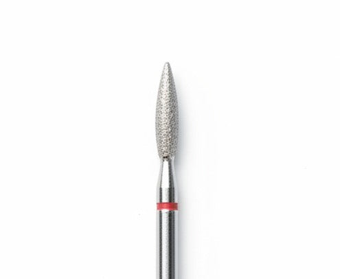 Fine Diamond Cuticle Flame E-File Bit