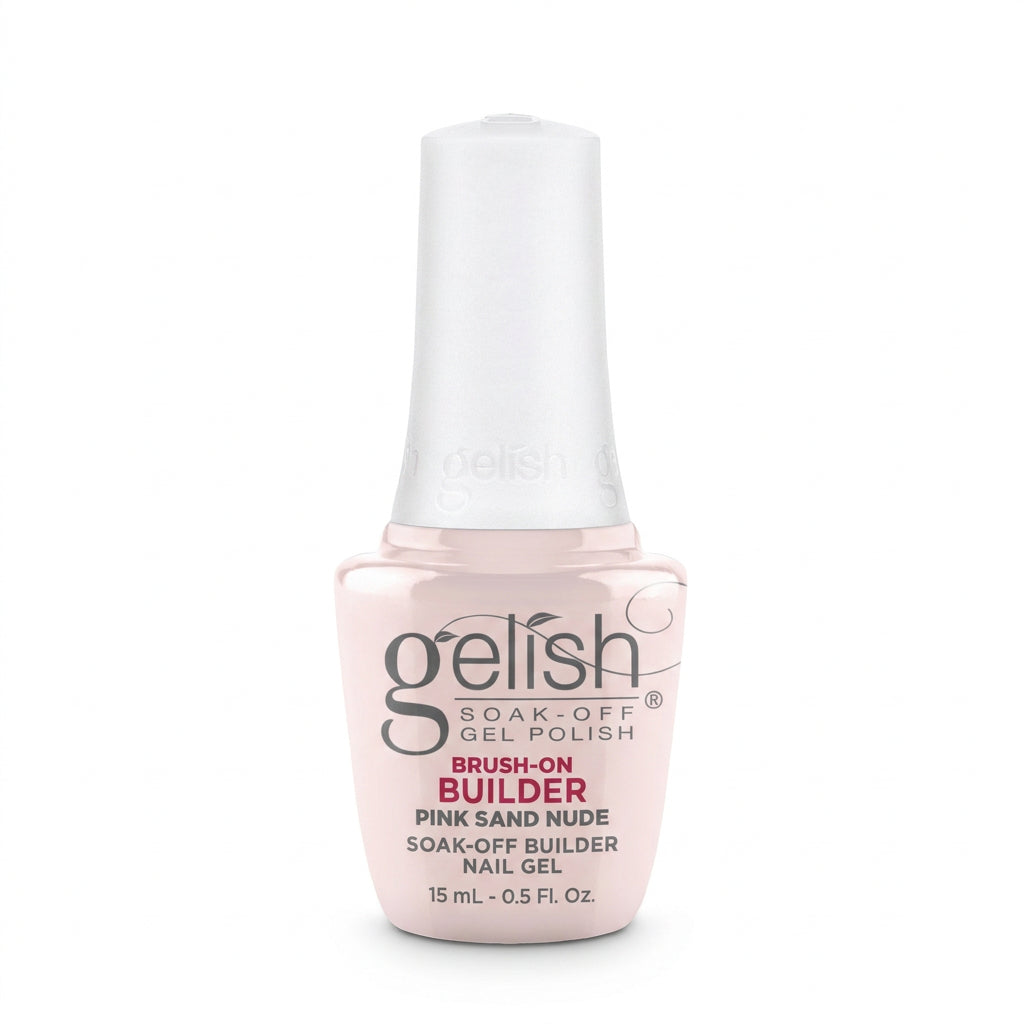 Gelish biab gel in colour pink sand nude 15ml bottle