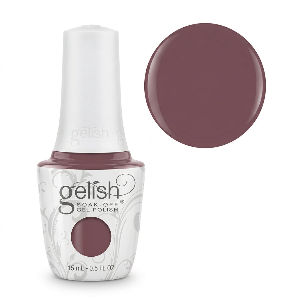 Gelish soak off gel polish bottle in shade i or-chid you not 15ml
