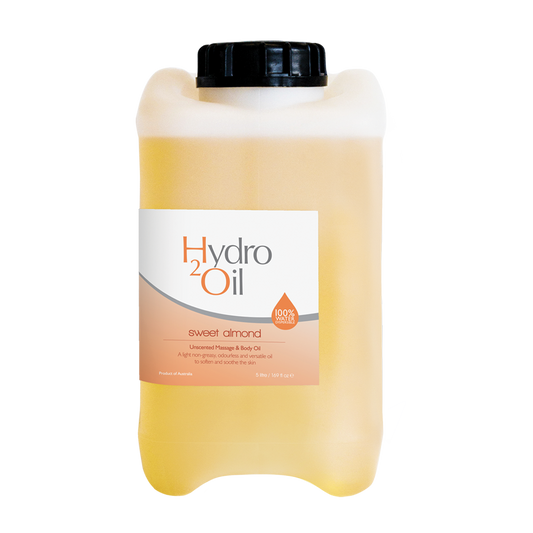 Caronlab Hydro 2 Oil Massage Oil Sweet Almond – 5L Professional Massage Oil