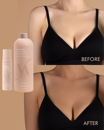 VANI-T Liquid Sun Express Spray Tan Solution 1L