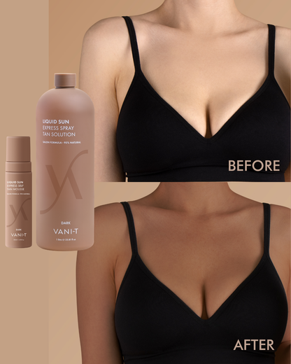 VANI-T Liquid Sun Express Spray Tan Solution 1L
