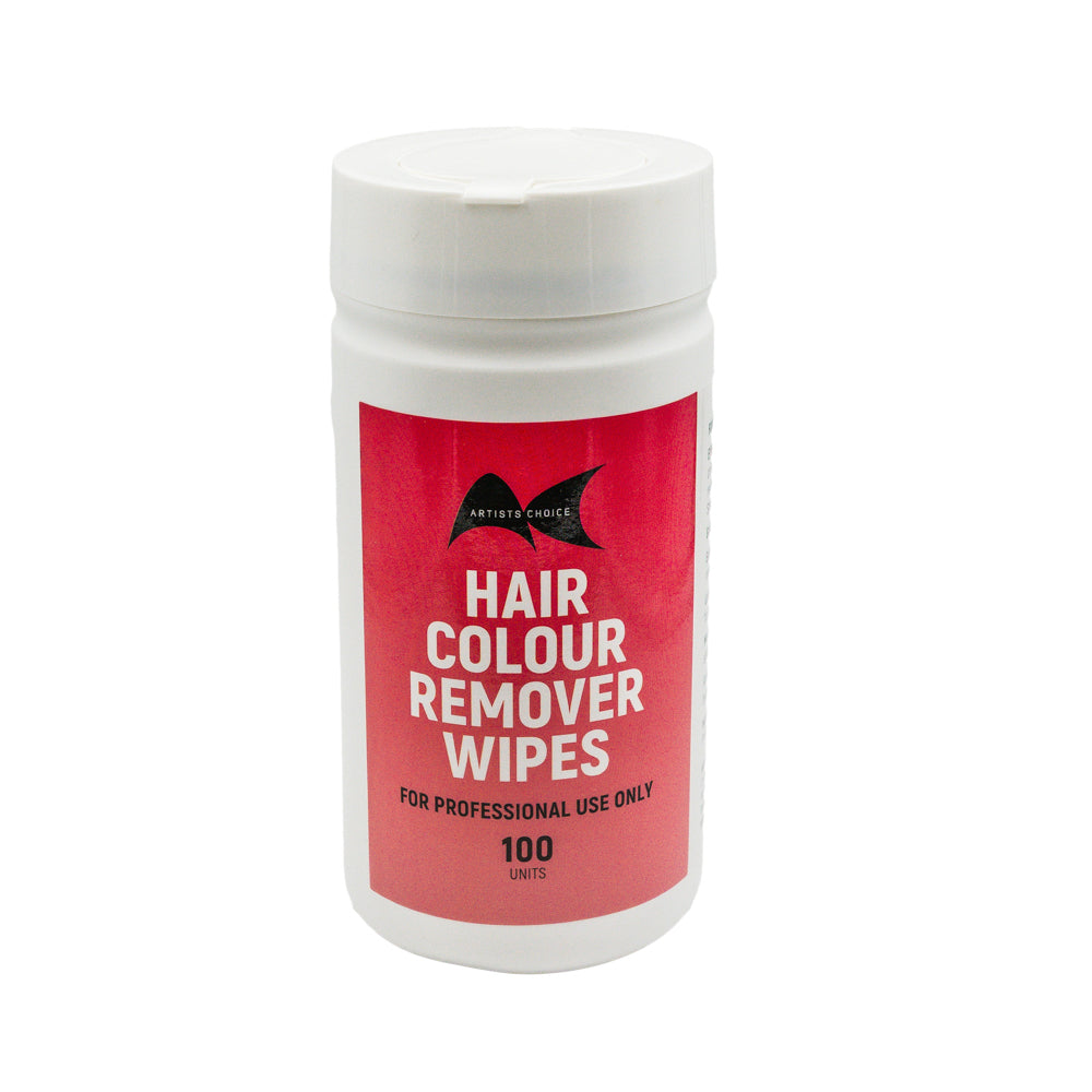 Artists Choice hair colour remover wipes for removing dye stains