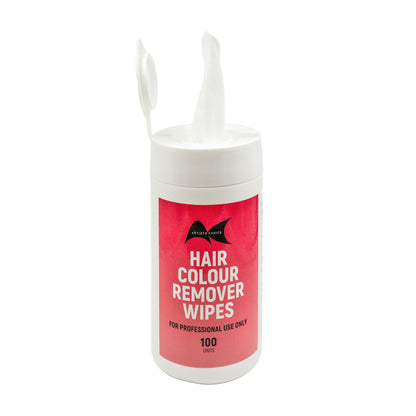 Professional salon wipes for removing hair colour stains