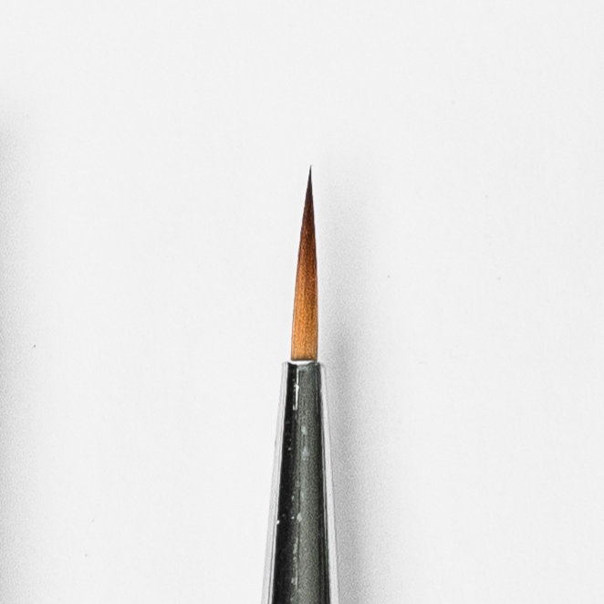 Artists Choice Aurora detailer nail brush for intricate nail art and precision detailing