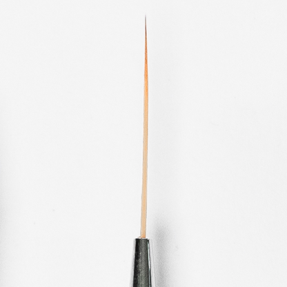 long liner nail art brush for fine lined detail work