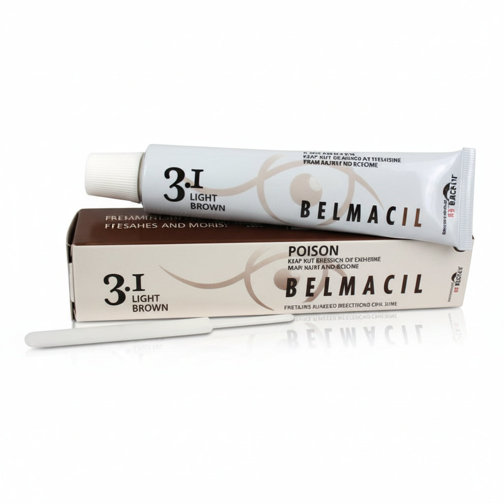 Belmacil Light Brown lash and brow tint professional salon tint