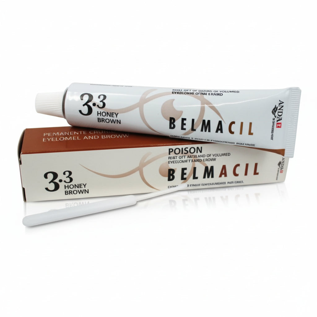 Belmacil Honey Brown lash and brow tint professional salon tint