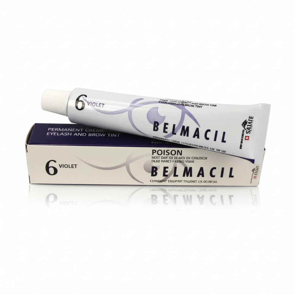 Belmacil Violet eyelash and eyebrow tint professional salon tint