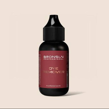 BRONSUN Dye Remover 30ml professional eyebrow tint stain remover bottle
