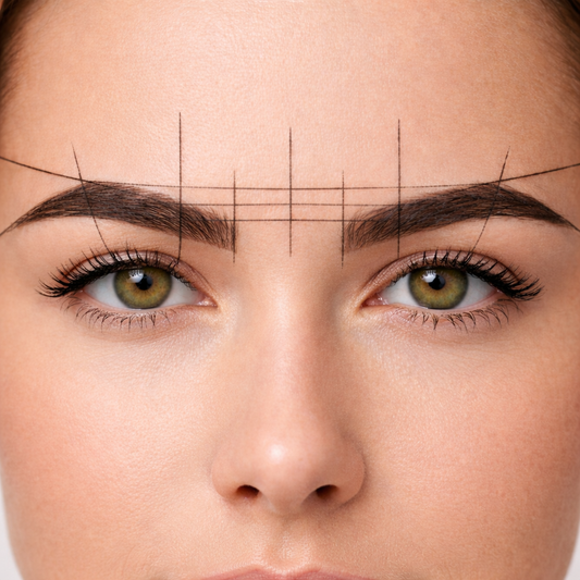 Pre-Inked Brow Mapping String – Pink, White & Black 20m