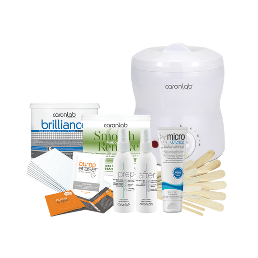 caronlab mini wax starter kit wit hall kit contents
