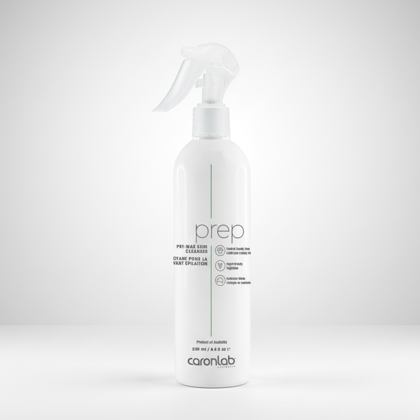 caronlab prep pre-wax skin cleanser 250ml