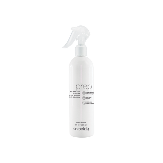 caronlab prep pre-wax skin cleanser 250ml