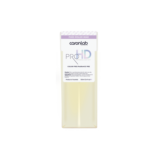 Caronlab Pro HD strip wax cartridge product on a white background