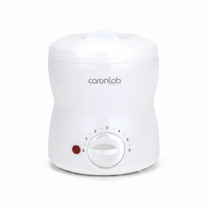 Caronlab Professional Mini Wax Heater 500ml with adjustable temperature control for professional hard, strip and film waxing.