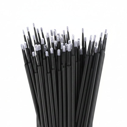 Disposable micro tipped brush applicators in 100 packs