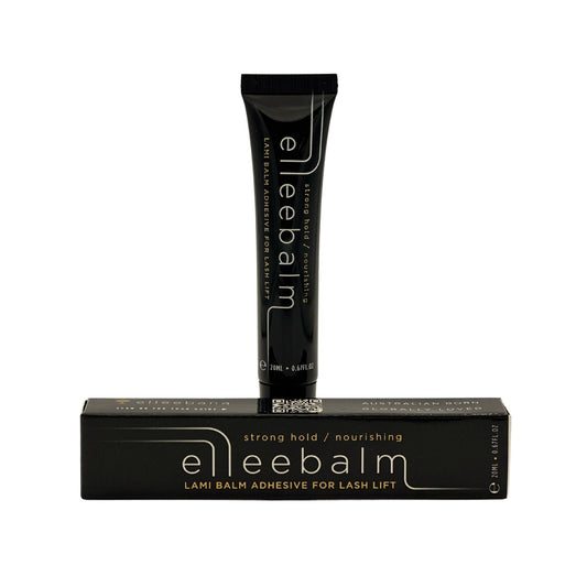 Elleebalm Lami Balm Adhesive 20ml by Elleebana with retail box packaging