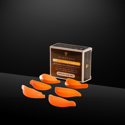 Elleebana Lash Lift Styling Essentials medium size silicone shield and rod set