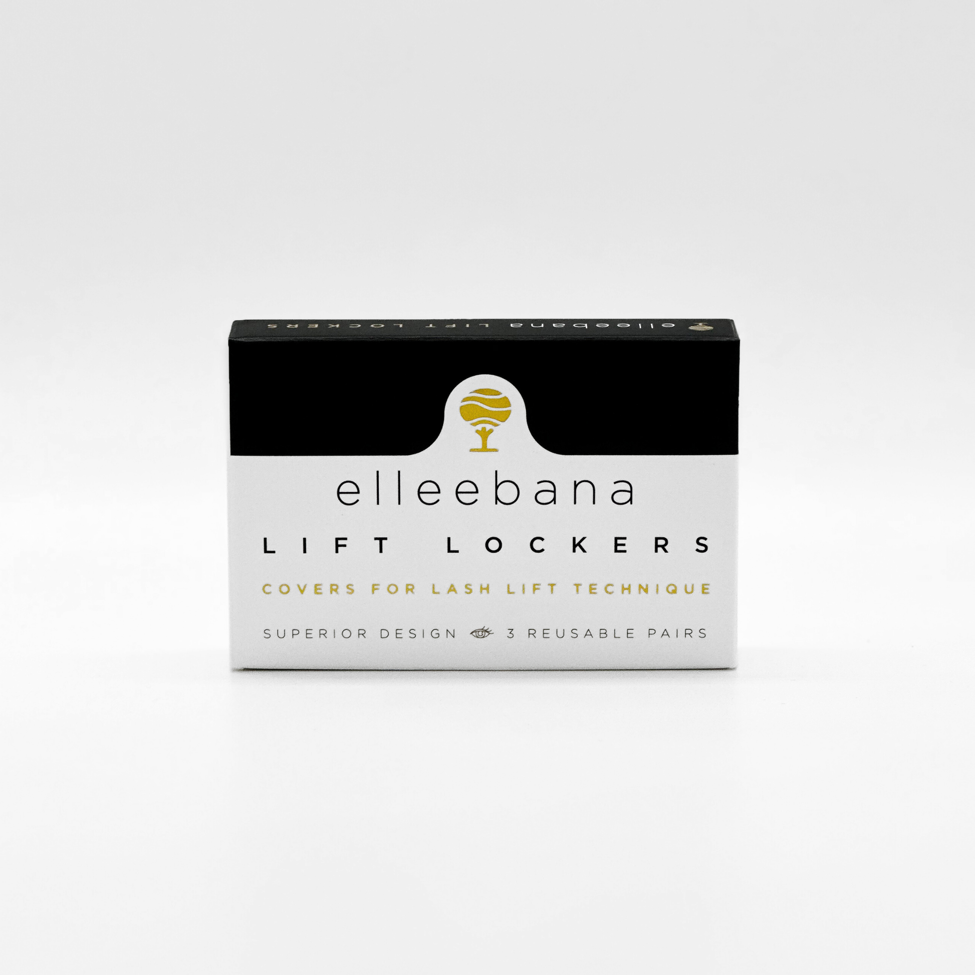 Elleebana Lift Lockers reusable covers for lash lift technique with 3 pairs included