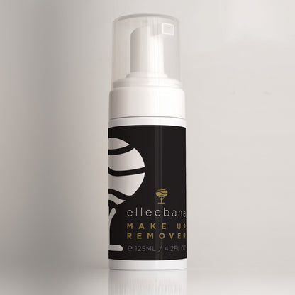 Elleebana Makeup Remover 125ml foam cleanser for lash lift, brow lamination and professional beauty treatments