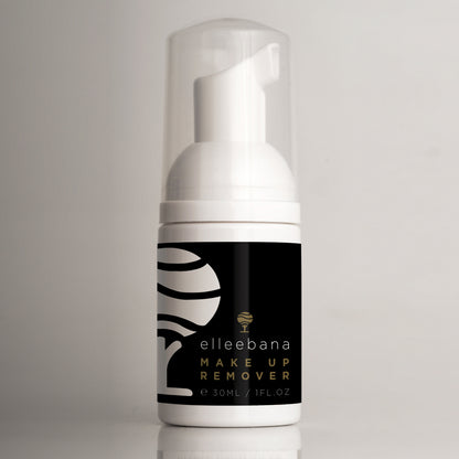 Elleebana Makeup Remover 30ml professional foaming cleanser for lashes, brows and makeup removal