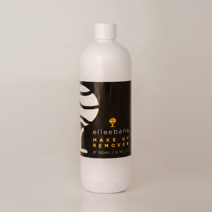 Elleebana Makeup Remover 500ml professional cleanser for lash lift, brow lamination and tint preparation