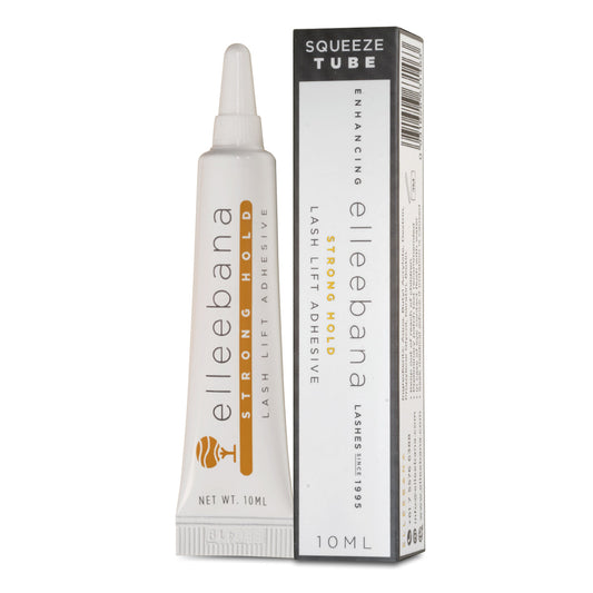Elleebana Strong Hold Lash Lift Adhesive 10ml squeeze tube with retail box packaging