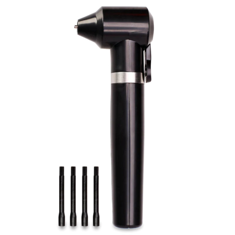 Elleebana tint mixing tool with interchangeable mixing attachments for lash and brow tint preparation