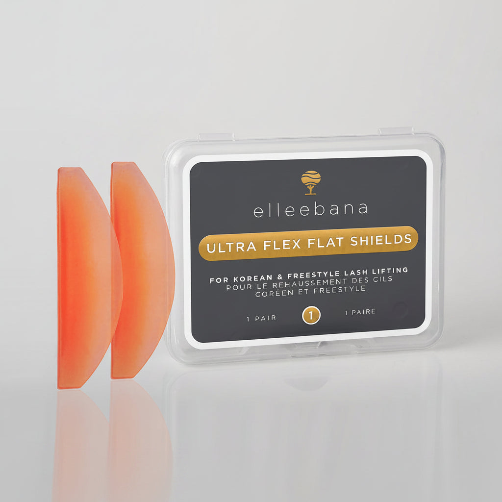 Elleebana Ultra Flex Flat Shields for Korean and freestyle lash lifting techniques