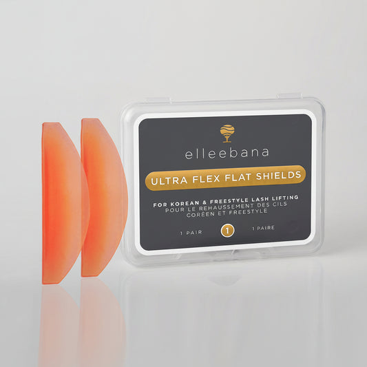 Elleebana Ultra Flex Flat Shields for Korean and freestyle lash lifting techniques