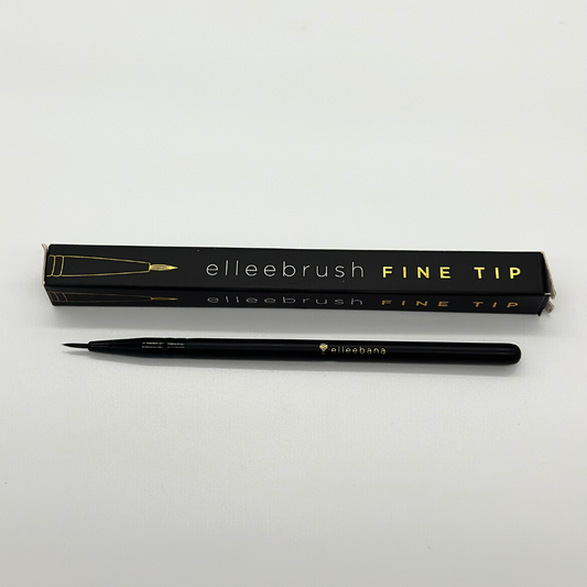 Elleebrush fine tip precision brush for detailed lash lift brow lamination and tint application