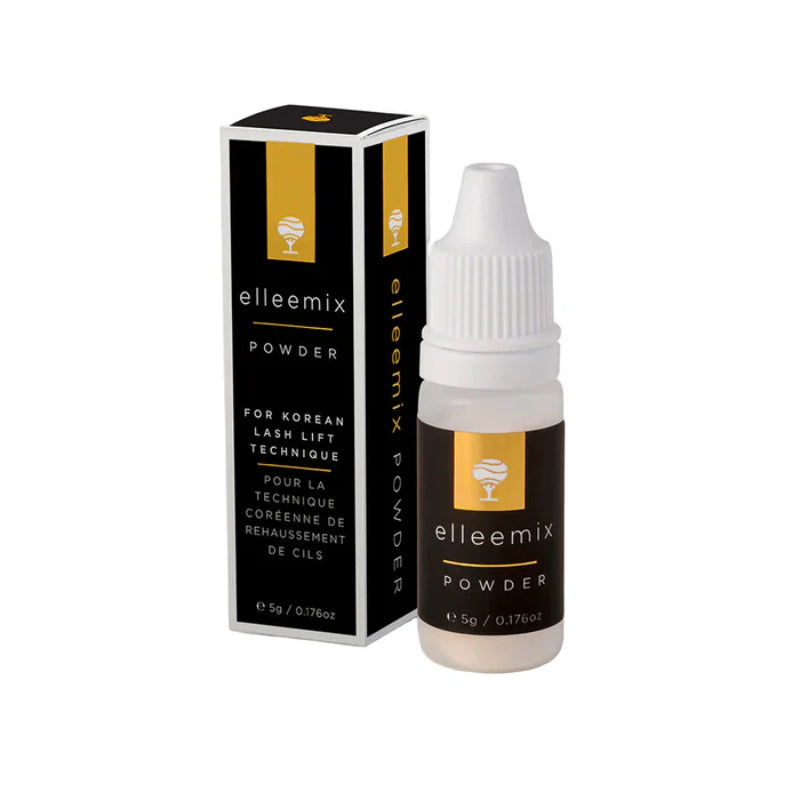 Elleemix Powder 5g by Elleebana for Korean lash lift technique and emulsion thickening
