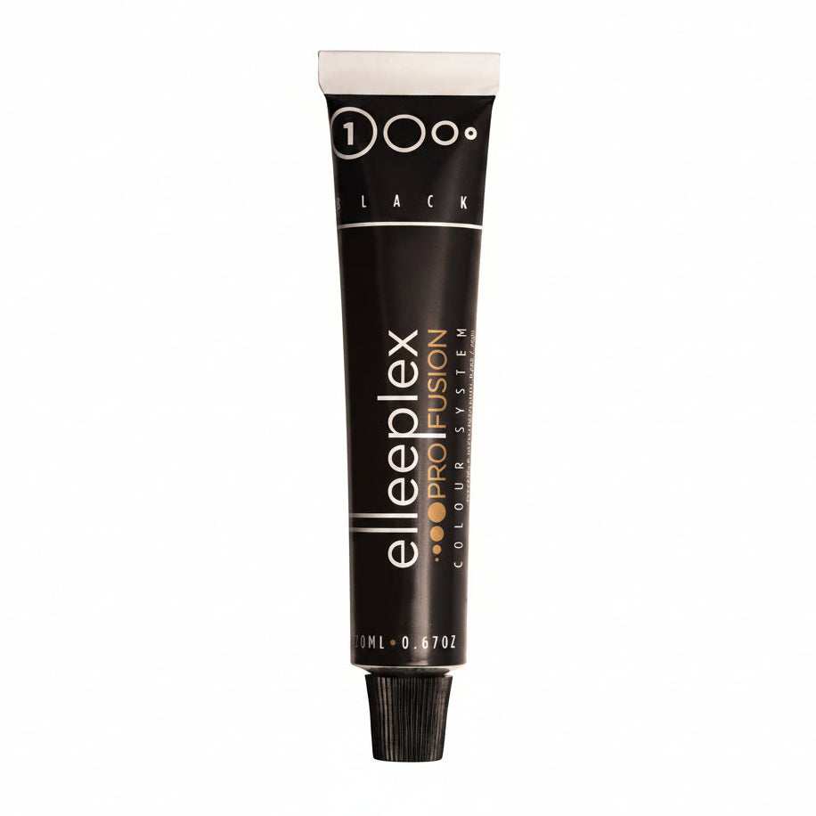 Elleeplex Pro Fusion Black lash and brow tint 20ml professional tint colour tube