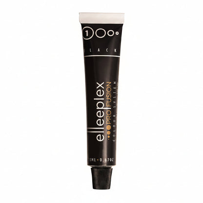 Elleeplex Pro Fusion Black lash and brow tint 20ml professional tint colour tube