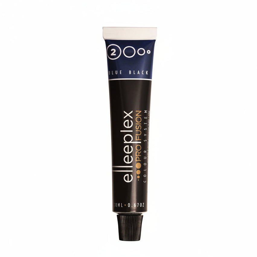 Elleeplex Pro Fusion Blue Black lash and brow tint 20ml professional tint colour tube
