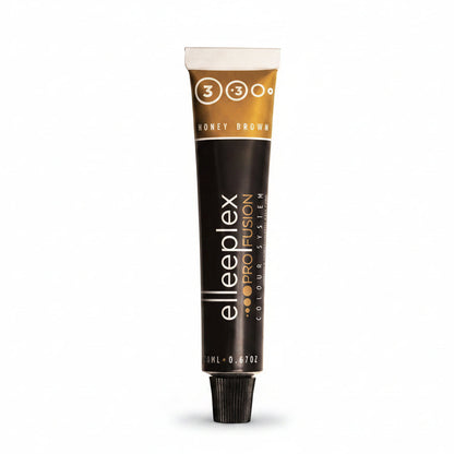 Elleeplex Pro Fusion Honey Brown lash and brow tint 20ml professional tint colour tube
