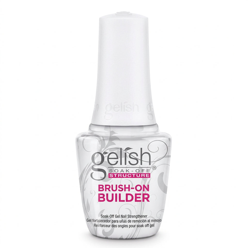 Gelish brush on builder bottle hema free formula for biab or builder in a bottle nails. 15ml bottle