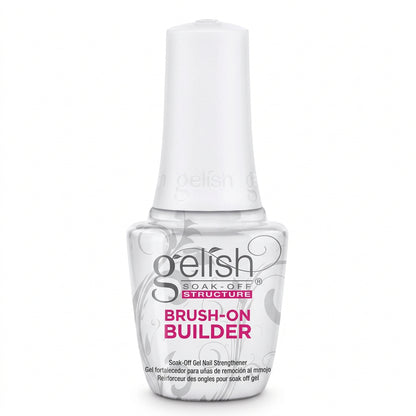 Gelish brush on builder bottle hema free formula for biab or builder in a bottle nails. 15ml bottle