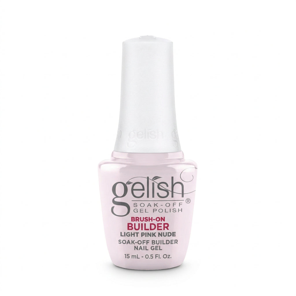 Gelish builder in a bottle 15ml in colour light pink nude