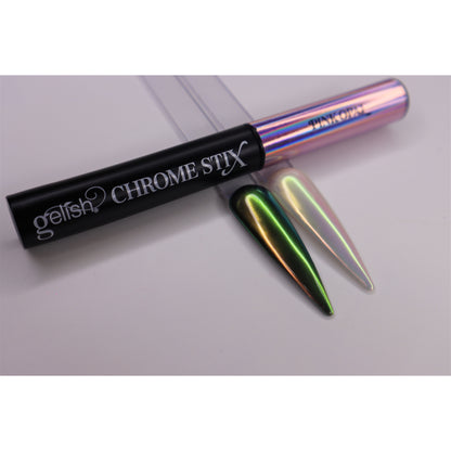 Gelish Chromestix Chrome Nail Powder Pen Pink Opal on white background