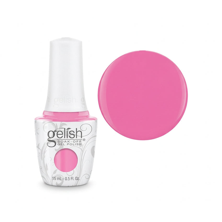 gelish go girl bottle with colour swatch 15ml