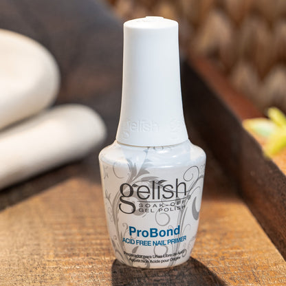 a bottle of gelish pro bond