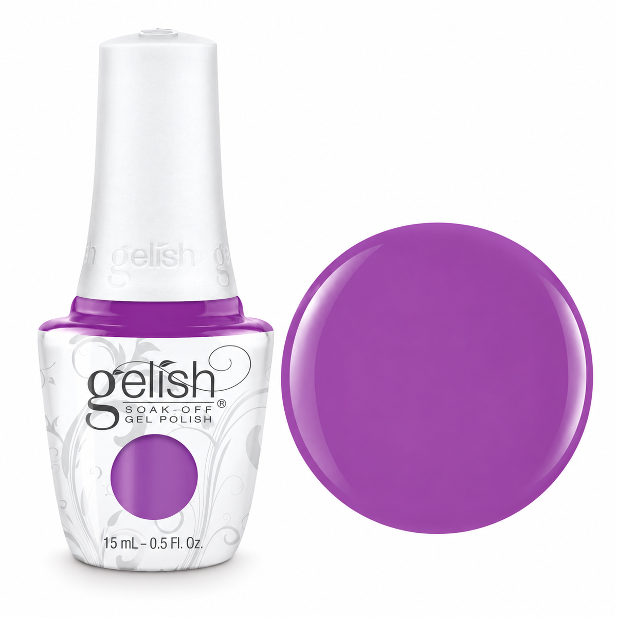 Gelish soak off gel polish in colour tokyo a go go 15ml bottle and swatch 