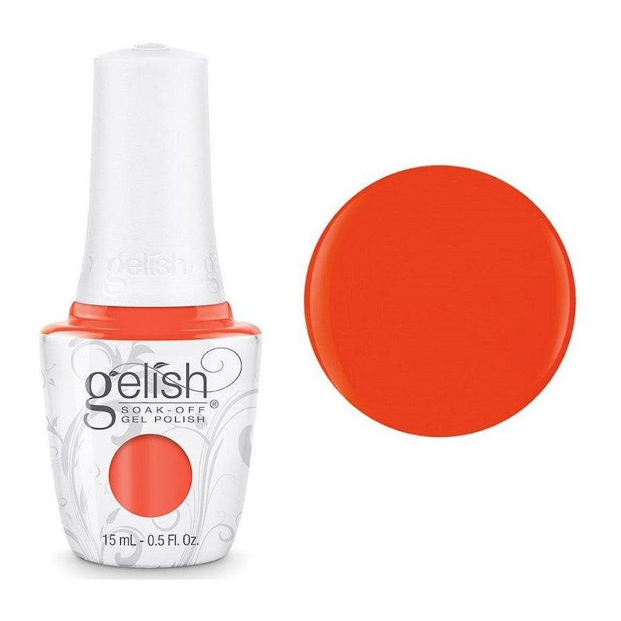 Gelish soak off gel polish bottle in shade tiki tiki laranga 15ml 