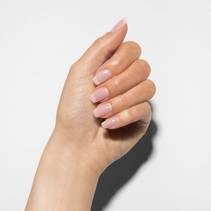 hand with Gelish Tutu's & Tights on the nails