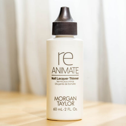 Morgan Taylor Reanimate nail lacquer thinner 60ml bottle