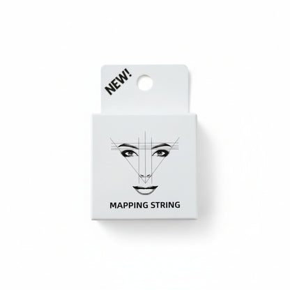 Pre inked 20m white mapping string for eyebrows.