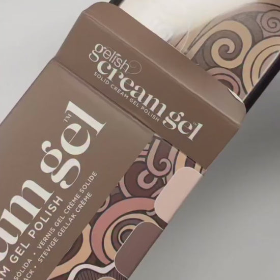 Gelish Cream Gel Palette Neutrally Nude swatch video